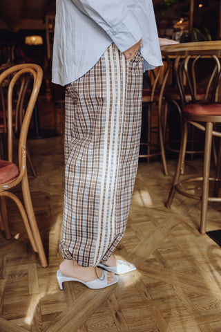 Isa Pants - Checked