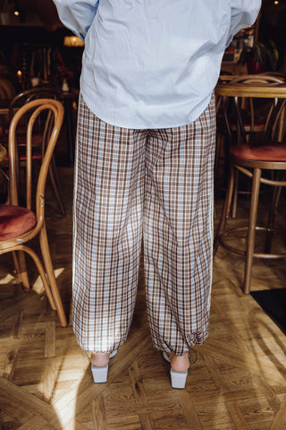 Isa Pants - Checked