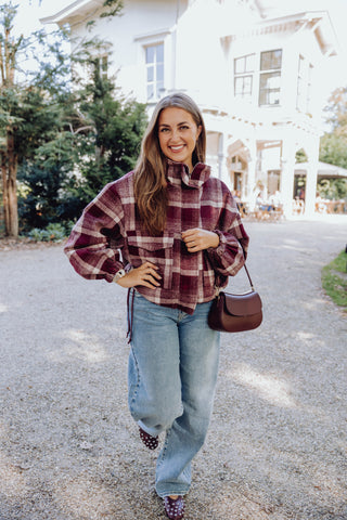 Kaitlyn Jacket - Bordeaux
