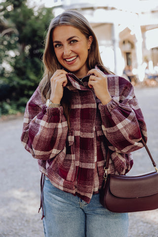 Kaitlyn Jacket - Bordeaux