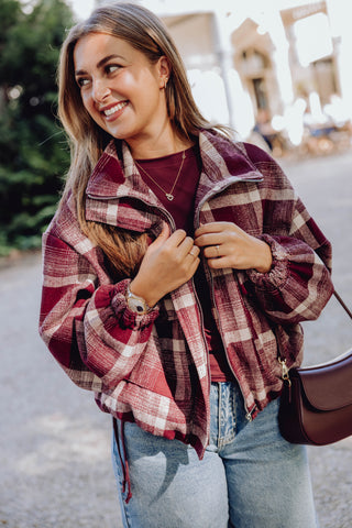 Kaitlyn Jacket - Bordeaux
