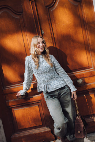 Lara Blouse - Blauw