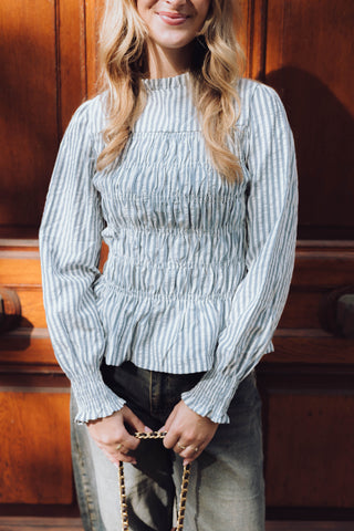 Lara Blouse - Blauw