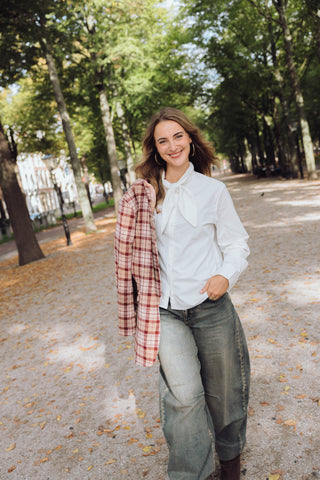 Louise Blouse - Wit