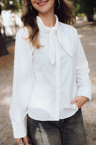 Louise Blouse - Wit