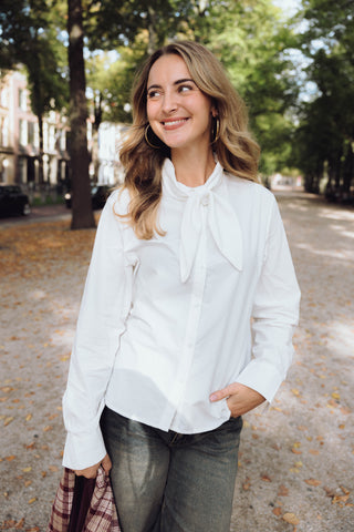 Louise Blouse - Wit