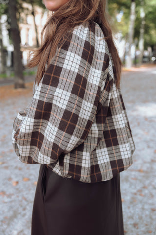 Lynn Ruit Blouse - Bruin