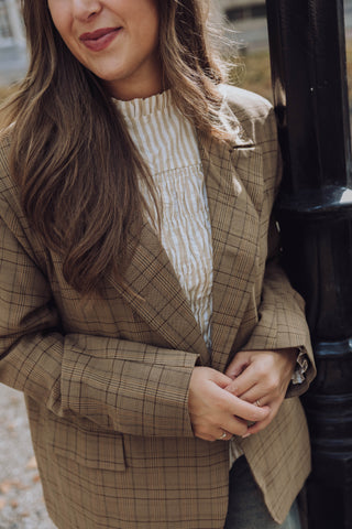 Lauren Blazer - Camel