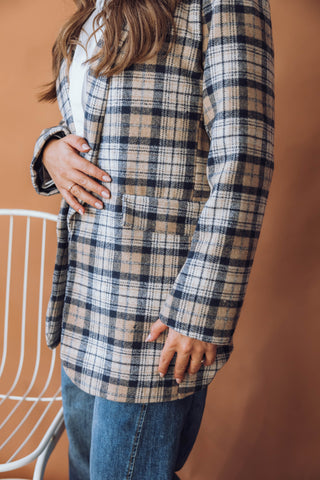 Lucy Ruit Blazer - Navy
