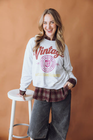 Lieke Sweater - Grijs