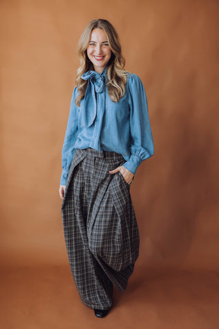 Liza Blouse - Denim