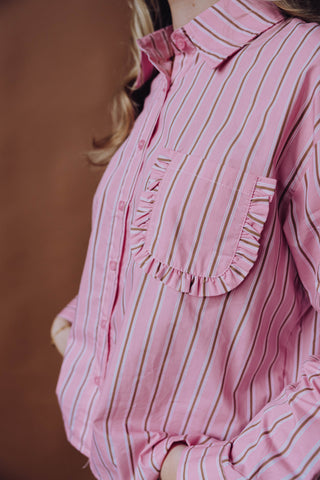 Maria Blouse - Roze