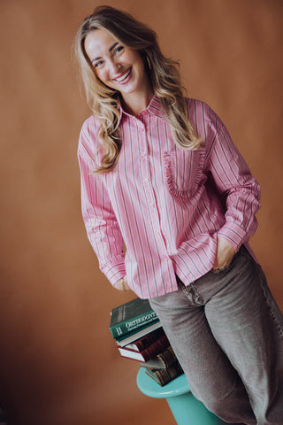 Maria Blouse - Roze
