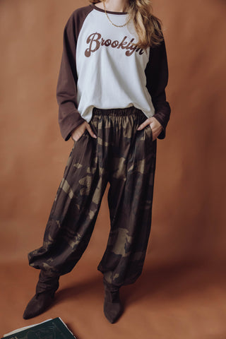 Mandy Balloon Pants - Camouflage
