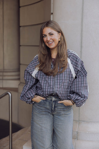 Lotte Ruit Jacket - Zwart/Bordeaux