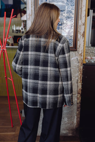 Kaitlyn Ruit Blazer - Zwart