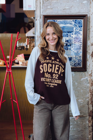 Nicole Longsleeve - Aubergine