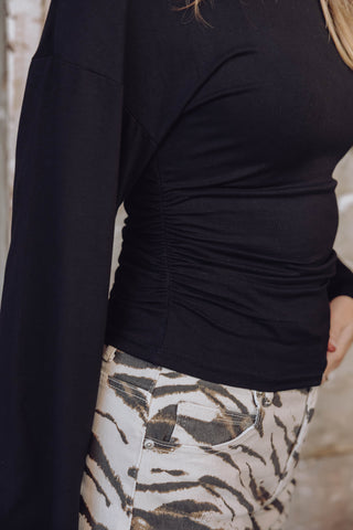 Nora Longsleeve - Zwart