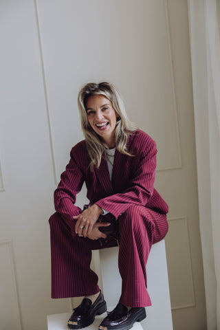 Nena Pants - Bordeaux