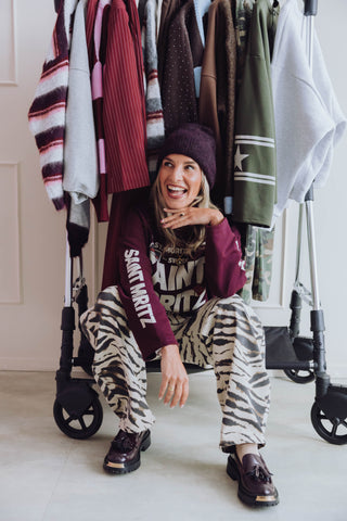 Saint Moritz Longsleeve - Bordeaux