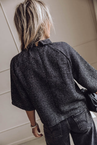 Roan Top - Dark Grey