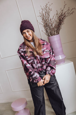 Ruby Jacket - Aubergine