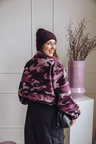 Ruby Jacket - Aubergine