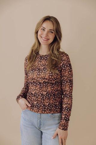 Wendy Longsleeve - Bruin