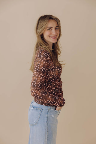 Wendy Longsleeve - Bruin