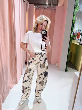 Yara Balloon Jeans - Cow