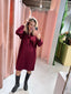Yara Dress - Bordeaux