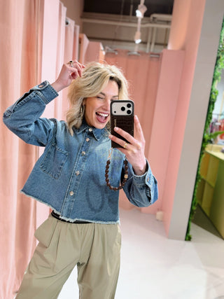 Yvonne Blouse - Denim