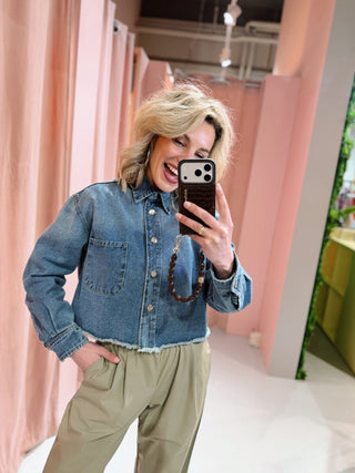 Yvonne Blouse - Denim