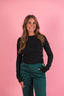 Yvonne Longsleeve - Zwart