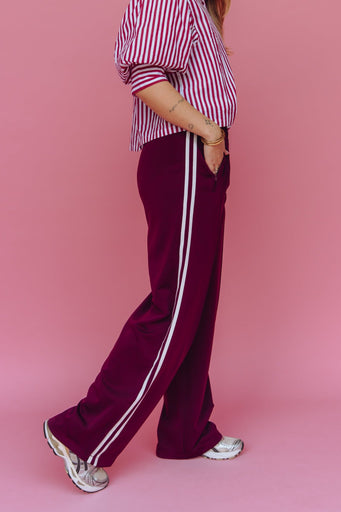 Zoey Pants - Bordeaux